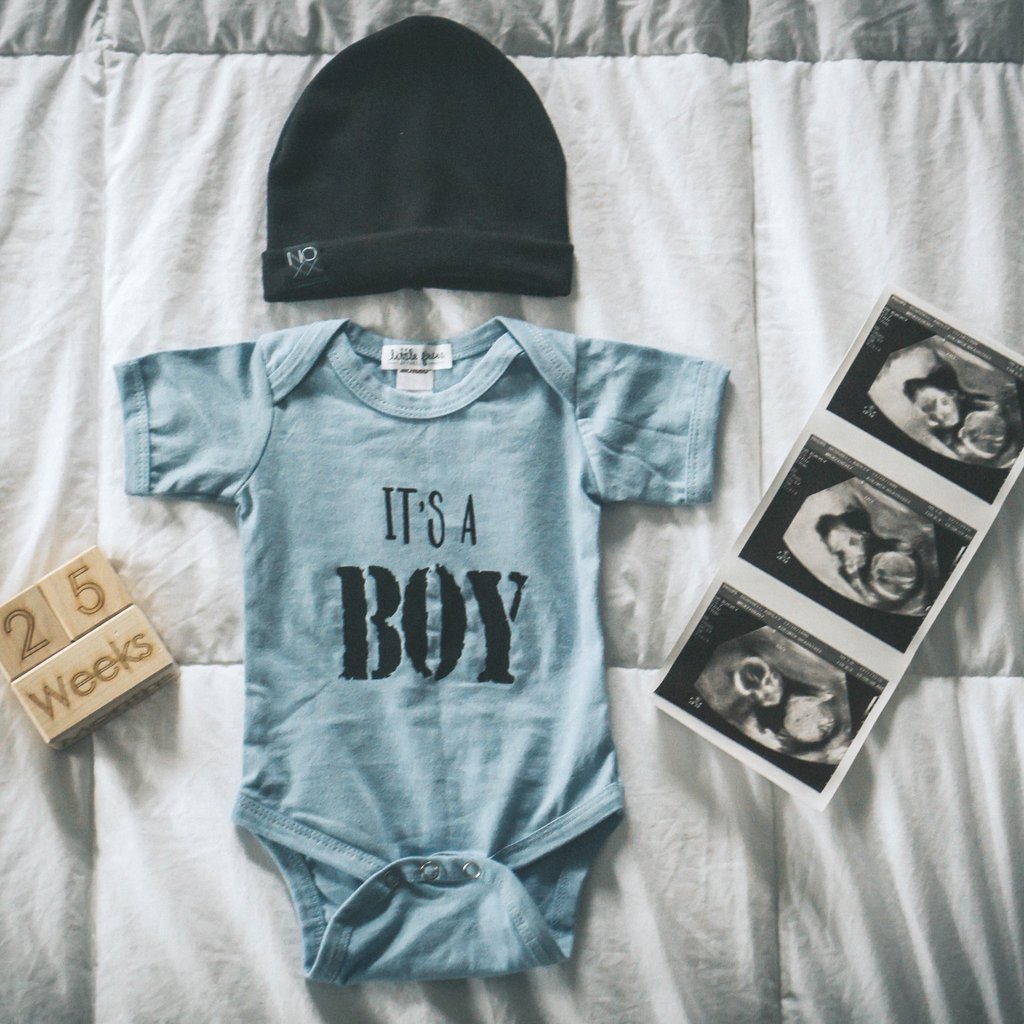 It's a BOY Bodysuit - Little Faces Apparel
