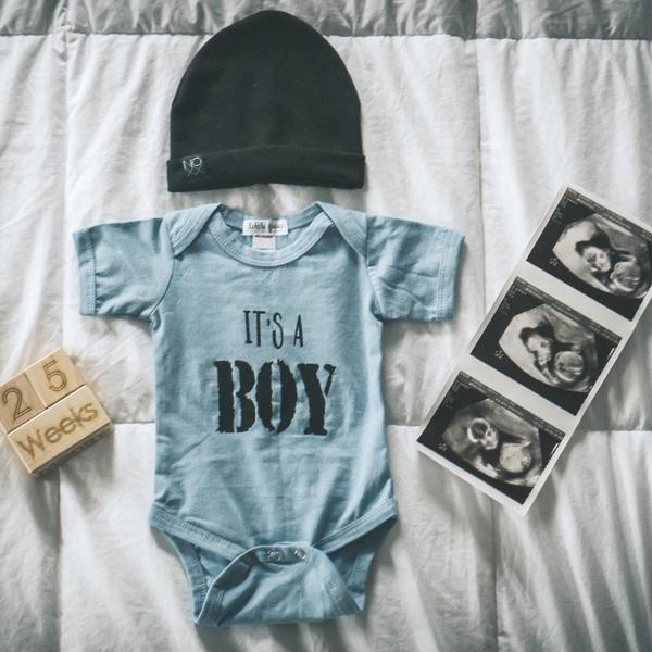 It's a BOY Bodysuit - Little Faces Apparel
