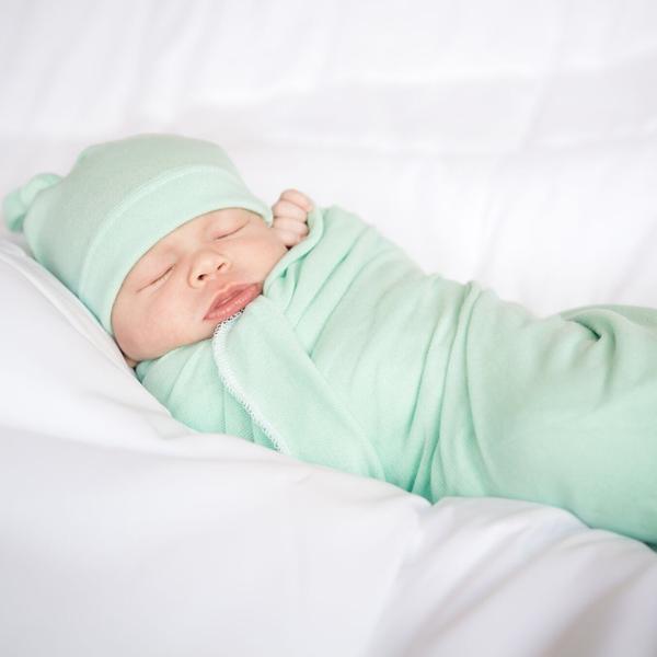 Mint Baby Blanket Set